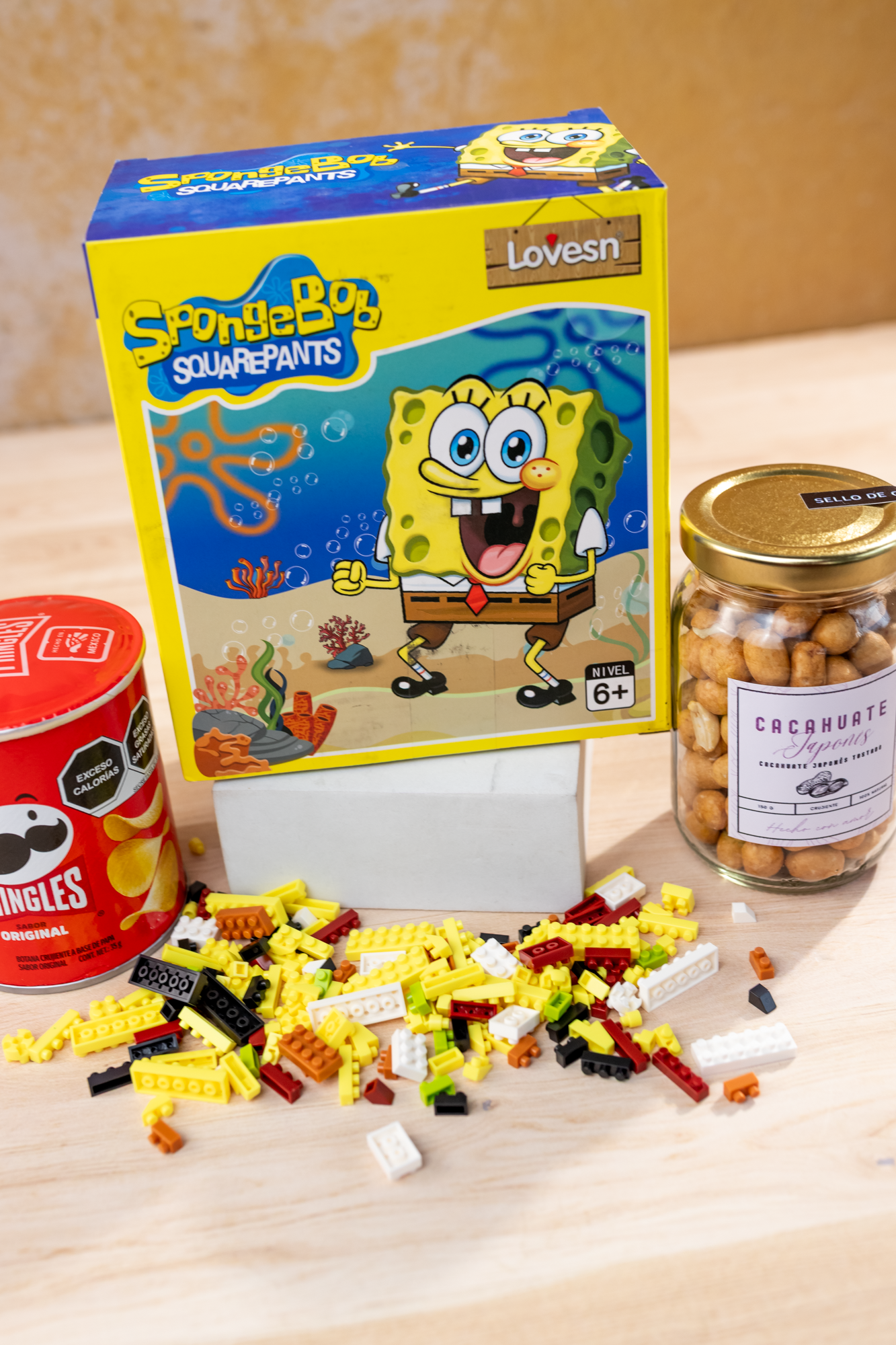 Bob Esponja 3D - Bloques Para Armar Figura