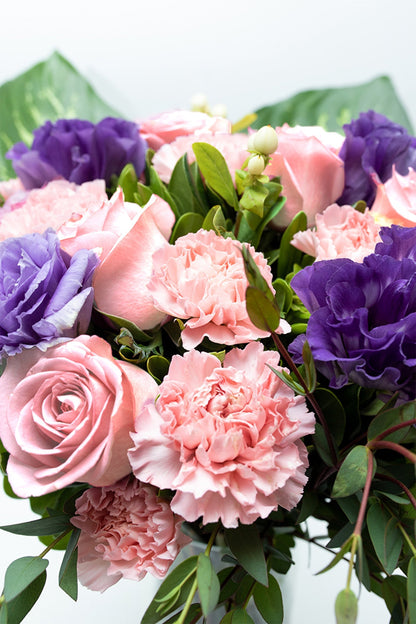 Amor Bonito - Rosa Clarita, Clavel Rosa y Lisianthus MERIDA