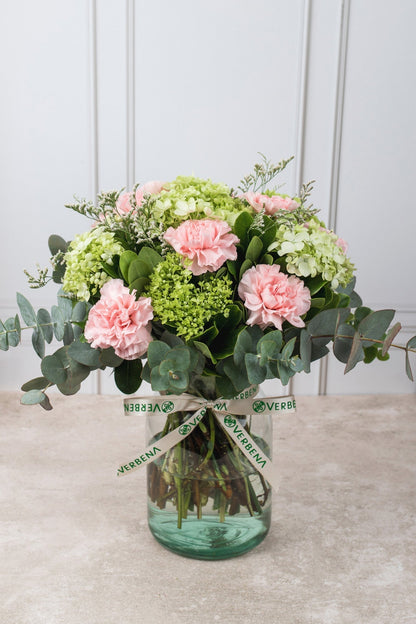Chai Matcha - Clavel Rosa y Hortensia MERIDA