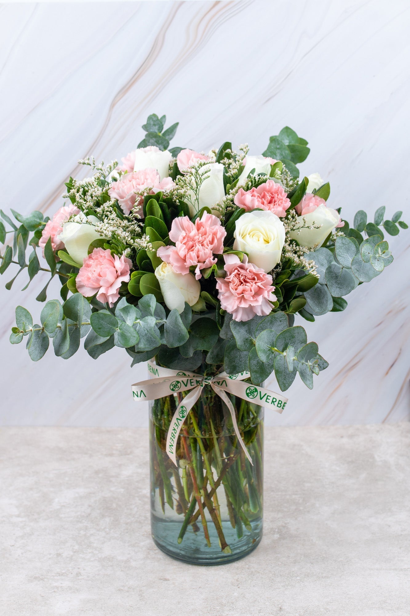 Arabella - Rosa Blanca y Clavel Rosa VILLA