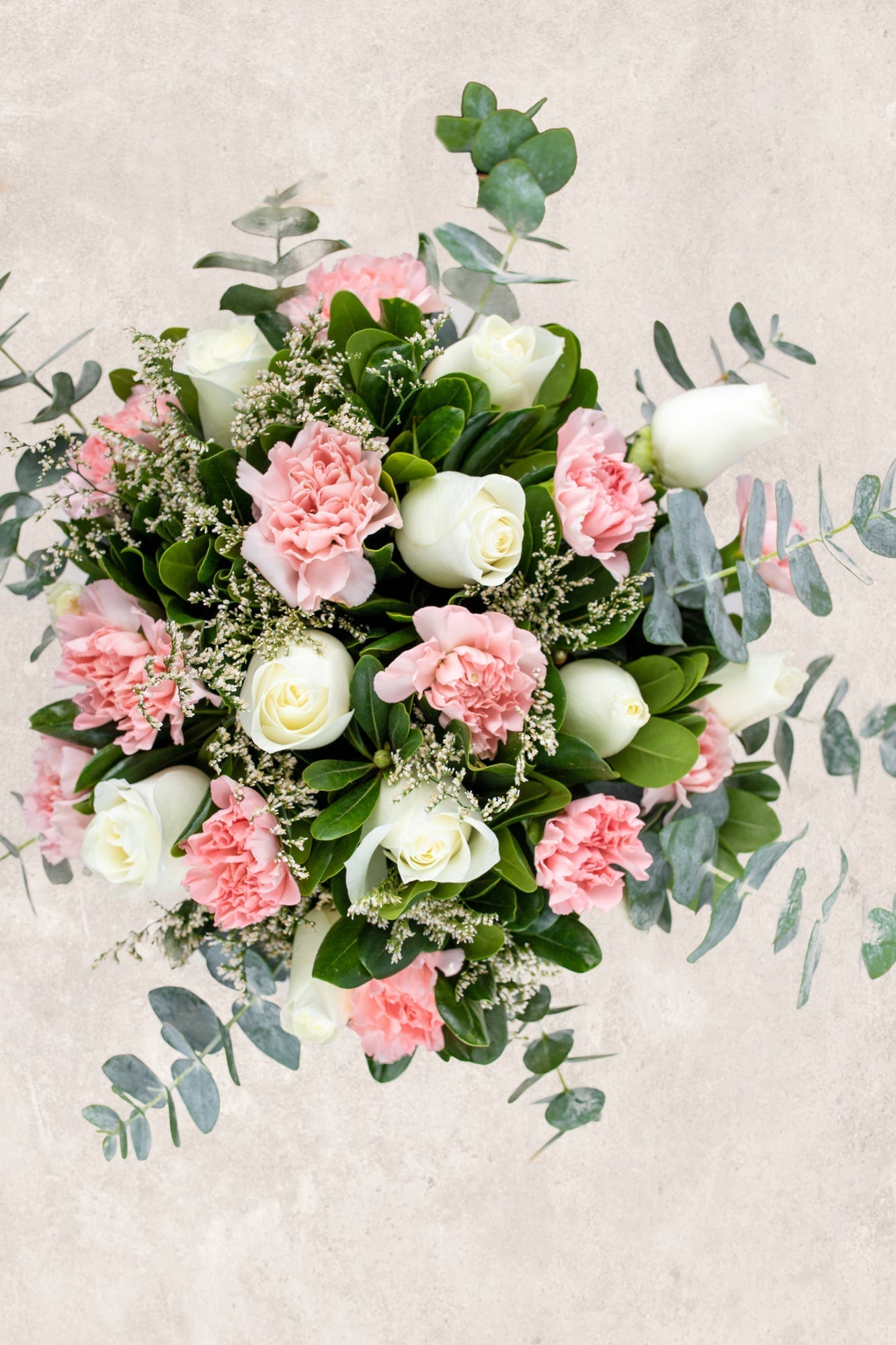 Arabella - Rosa Blanca y Clavel Rosa XAL