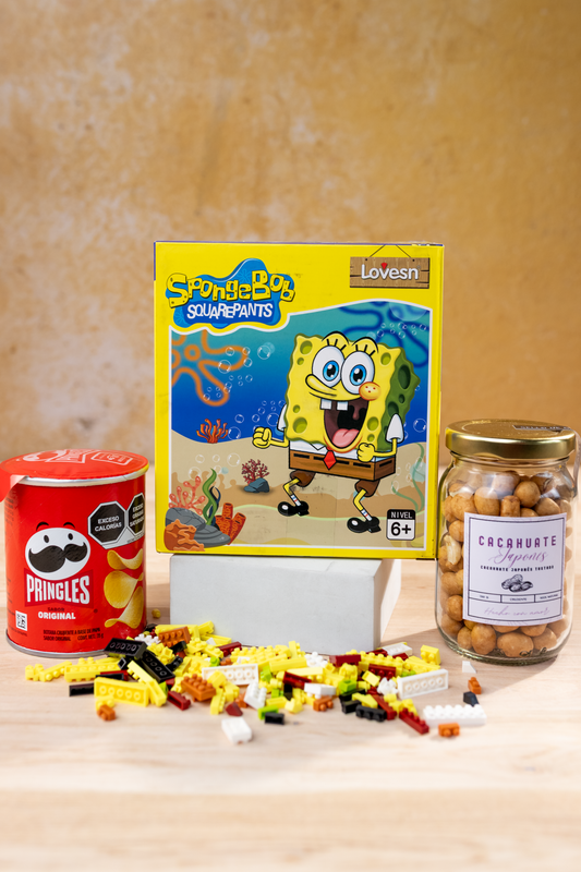 Bob Esponja 3D - Bloques Para Armar Figura