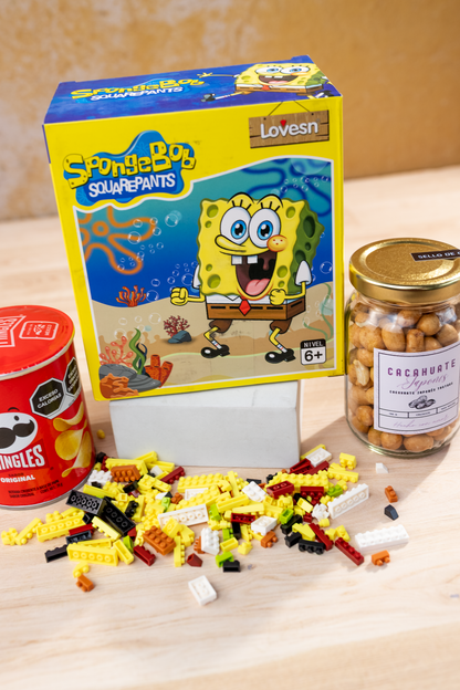 Bob Esponja 3D - Bloques Para Armar Figura