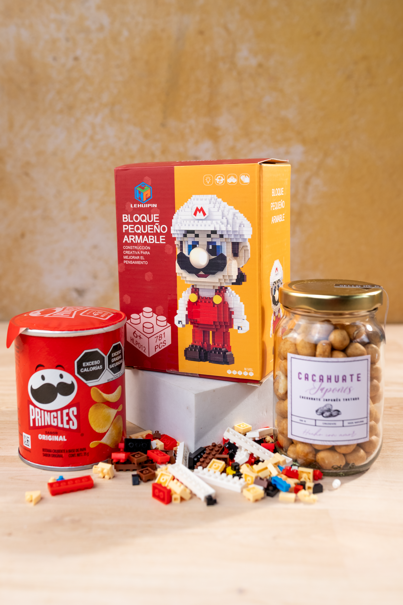 Super Mario - Bloques Para Armar Figura 3D