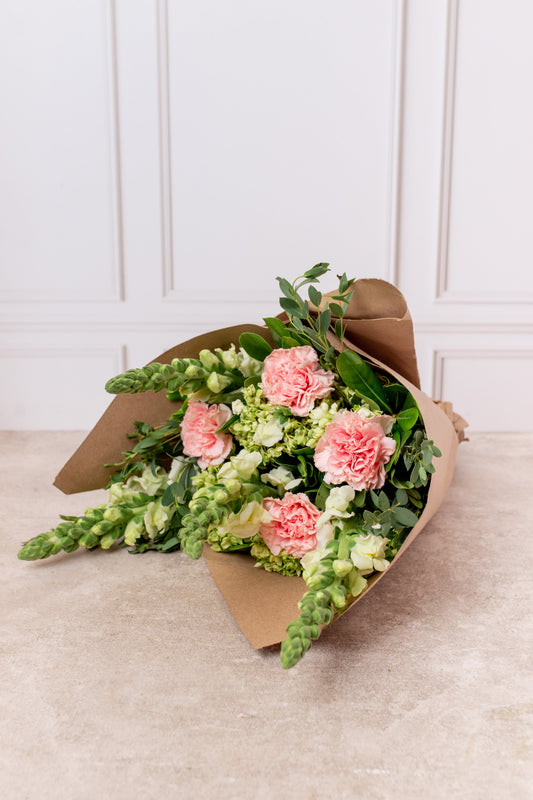 Ramo Nina Ricci - Clavel Rosa y Hortensia MERIDA