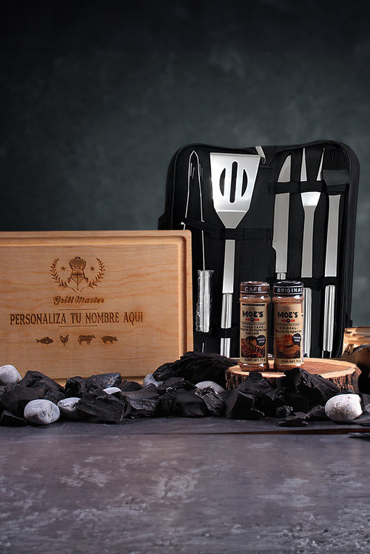Kit de Asador Rectangular - Premium